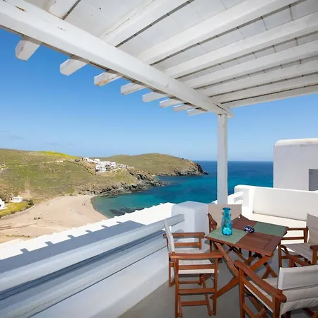 Superior Beachfront 1 With View To The Aegean Sea Apartmán Panormos (Mykonos)